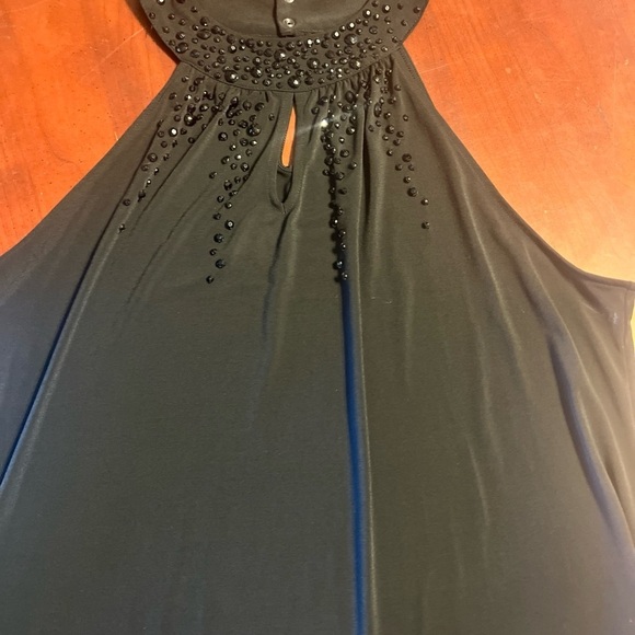 Lane Bryant Dress Womens 18/20 Plus Black Halter Tank Top - Picture 5 of 6